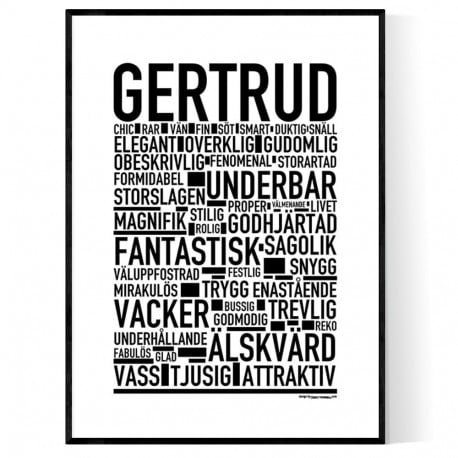 Gertrud Poster