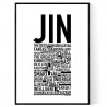 Jin Poster