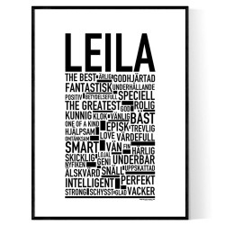 Leila Poster