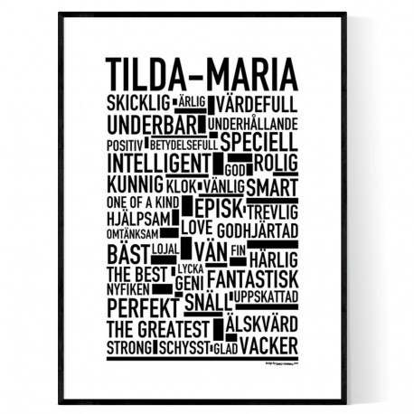 Tilda-Maria Poster