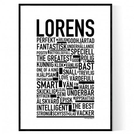Lorens Poster