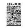 Julia-Hollie Poster