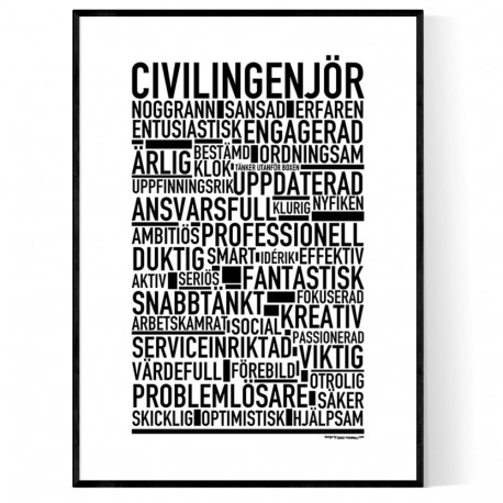 Civilingenjör Poster