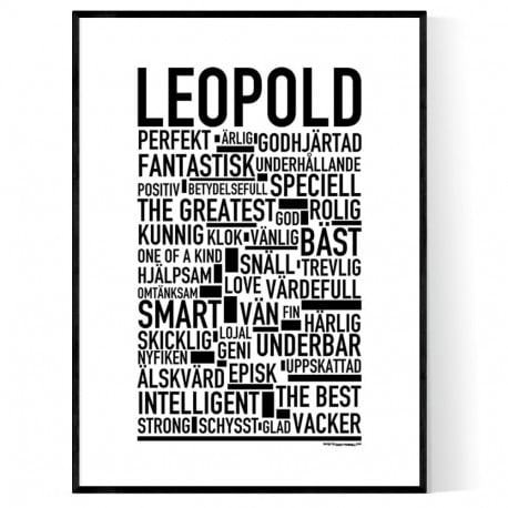Leopold Poster