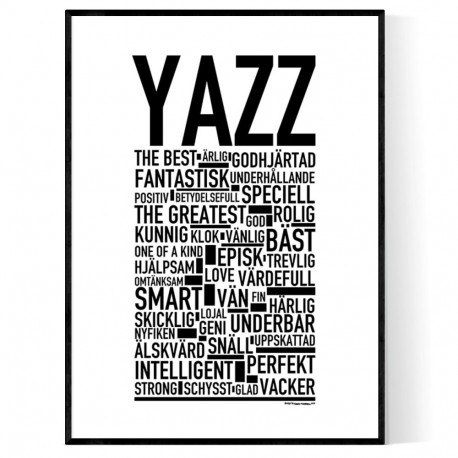 Yazz Poster