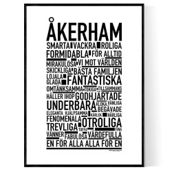 Åkerham Poster 