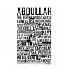 Abdullah Poster