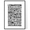 Leonardsson Poster 