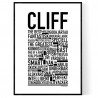 Cliff Poster