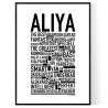 Aliya Poster