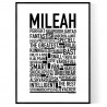 Mileah Poster