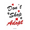 Dont Shop Adopt Poster