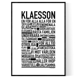 Klaesson Poster 
