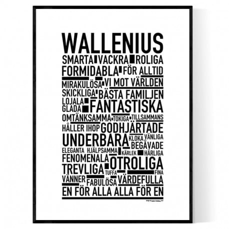 Wallenius Poster 