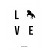 Love Horse Poster