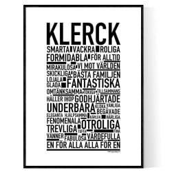 Klerck Poster 