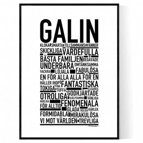 Galin Poster 