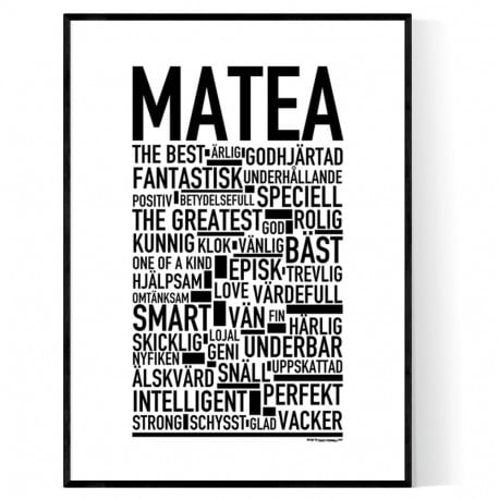 Matea Poster