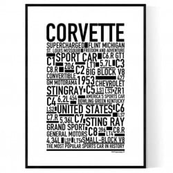 Corvette Poster