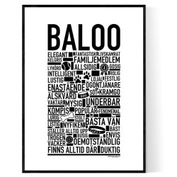 Baloo Hundnamn Poster