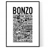 Bonzo Hundnamn Poster