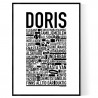 Doris Hundnamn Poster