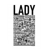 Lady Hundnamn Poster