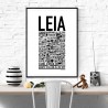 Leia Hundnamn Poster