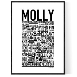 Molly Hundnamn Poster