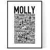 Molly Hundnamn Poster