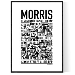 Morris Hundnamn Poster