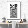 Rambo Hundnamn Poster