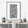 Teddy Hundnamn Poster