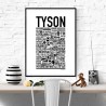 Tyson Hundnamn Poster