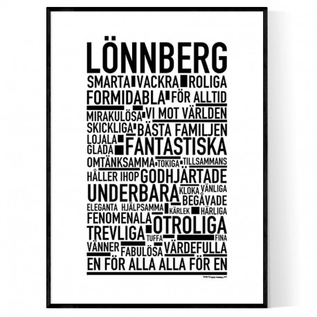 Lönnberg Poster 