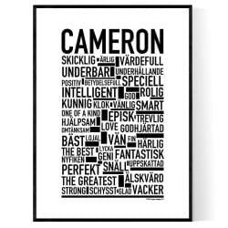 Cameron Poster