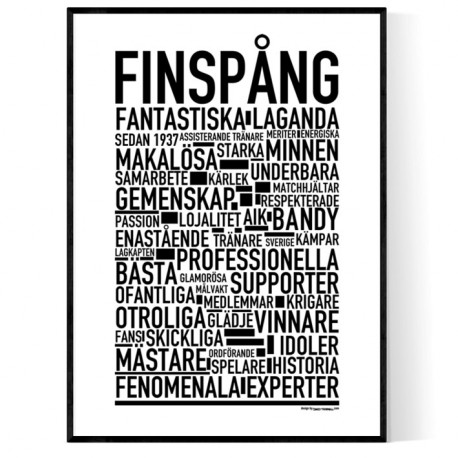 Finspång Bandy Poster