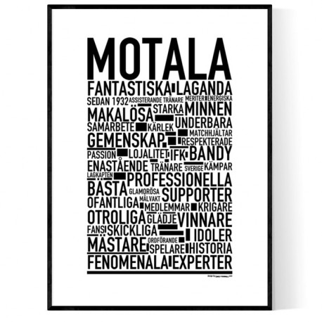 Motala Bandy Poster