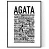Agata Poster