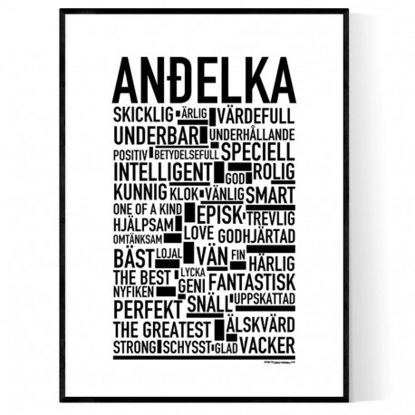 Andelka Poster