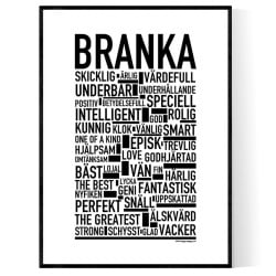Branka Poster