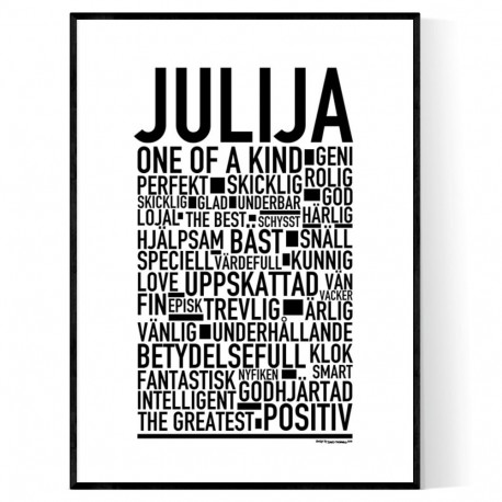 Julija Poster