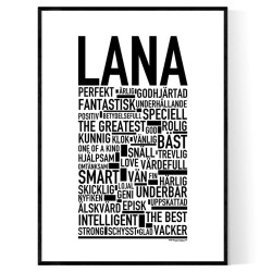 Lana Poster