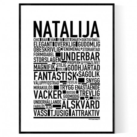 Natalija Poster