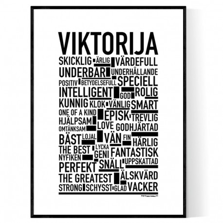 Viktorija Poster