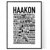 Haakon Poster