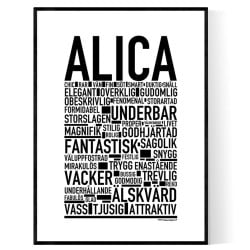 Alica Poster