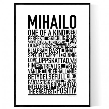 Mihailo Poster
