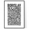 Borislav Poster