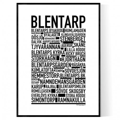 Blentarp Poster